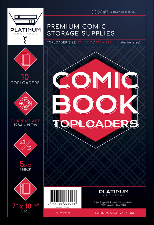 Current Comic Toploaders